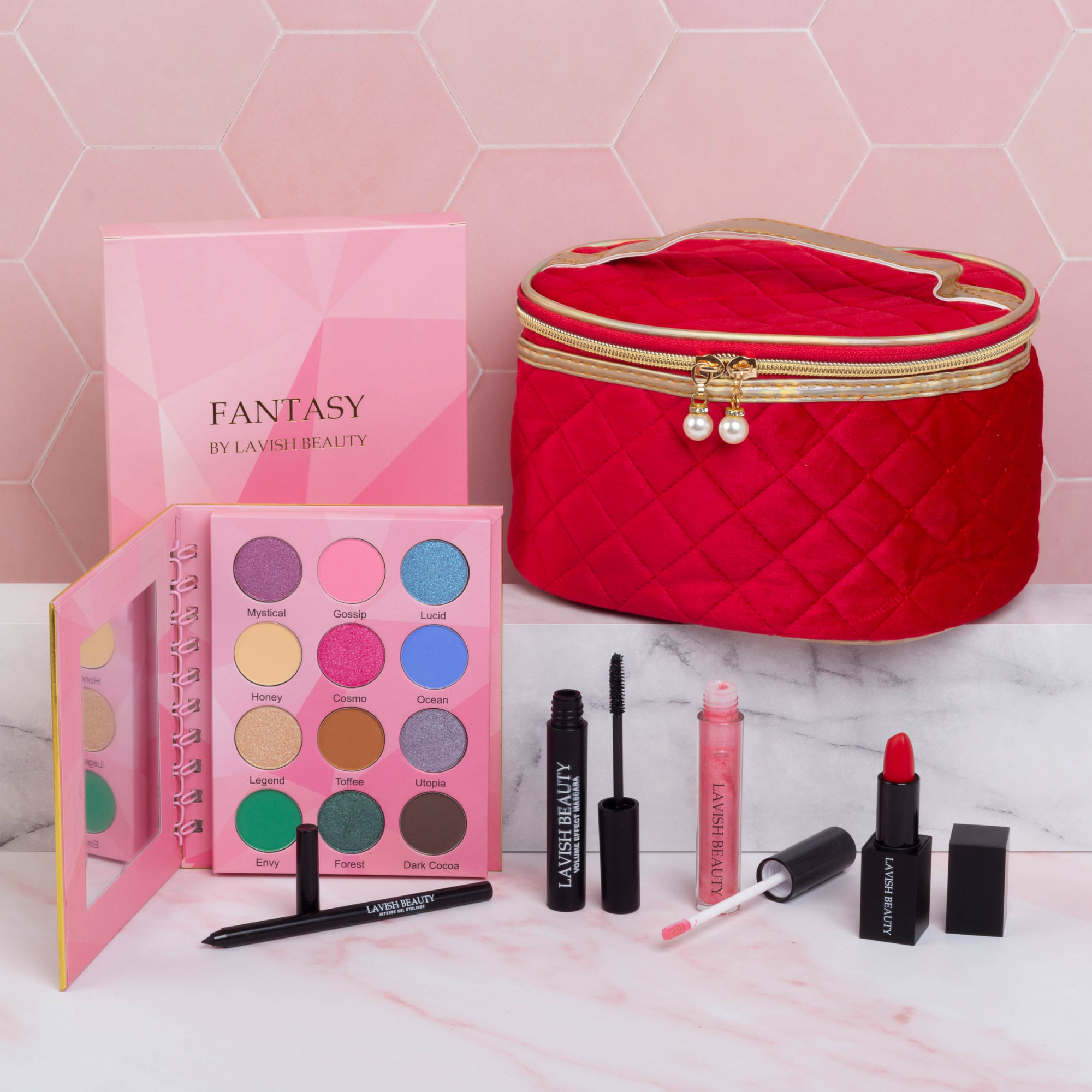 Travel Makeup Essentials Gift Bag