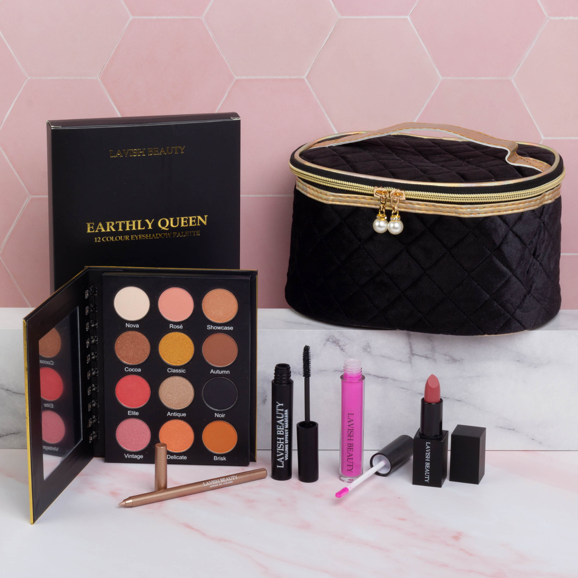 Travel Makeup Essentials Gift Bag