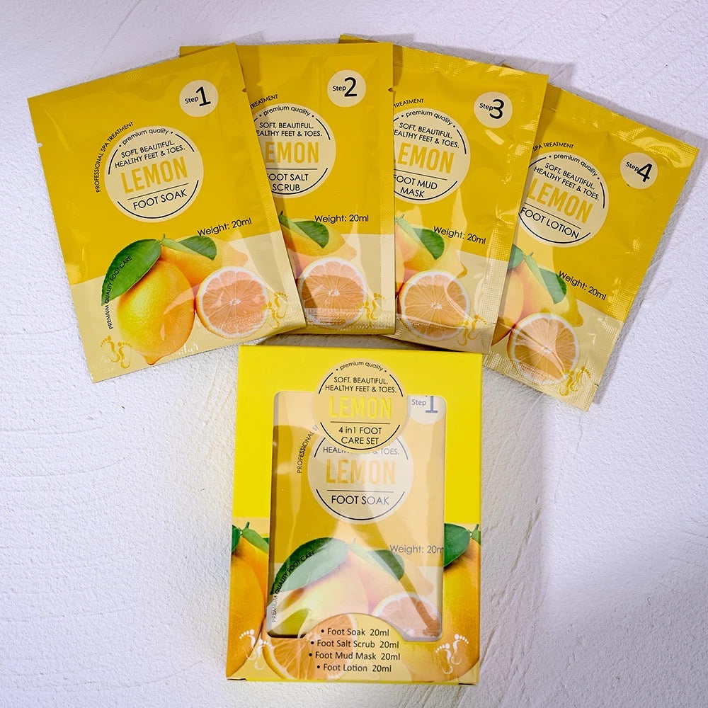 4in1 Lemon Foot Soak Set