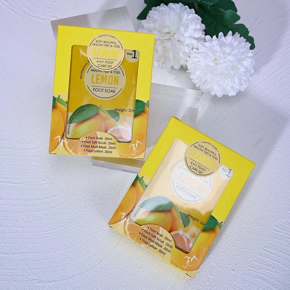 4in1 Lemon Foot Soak Set