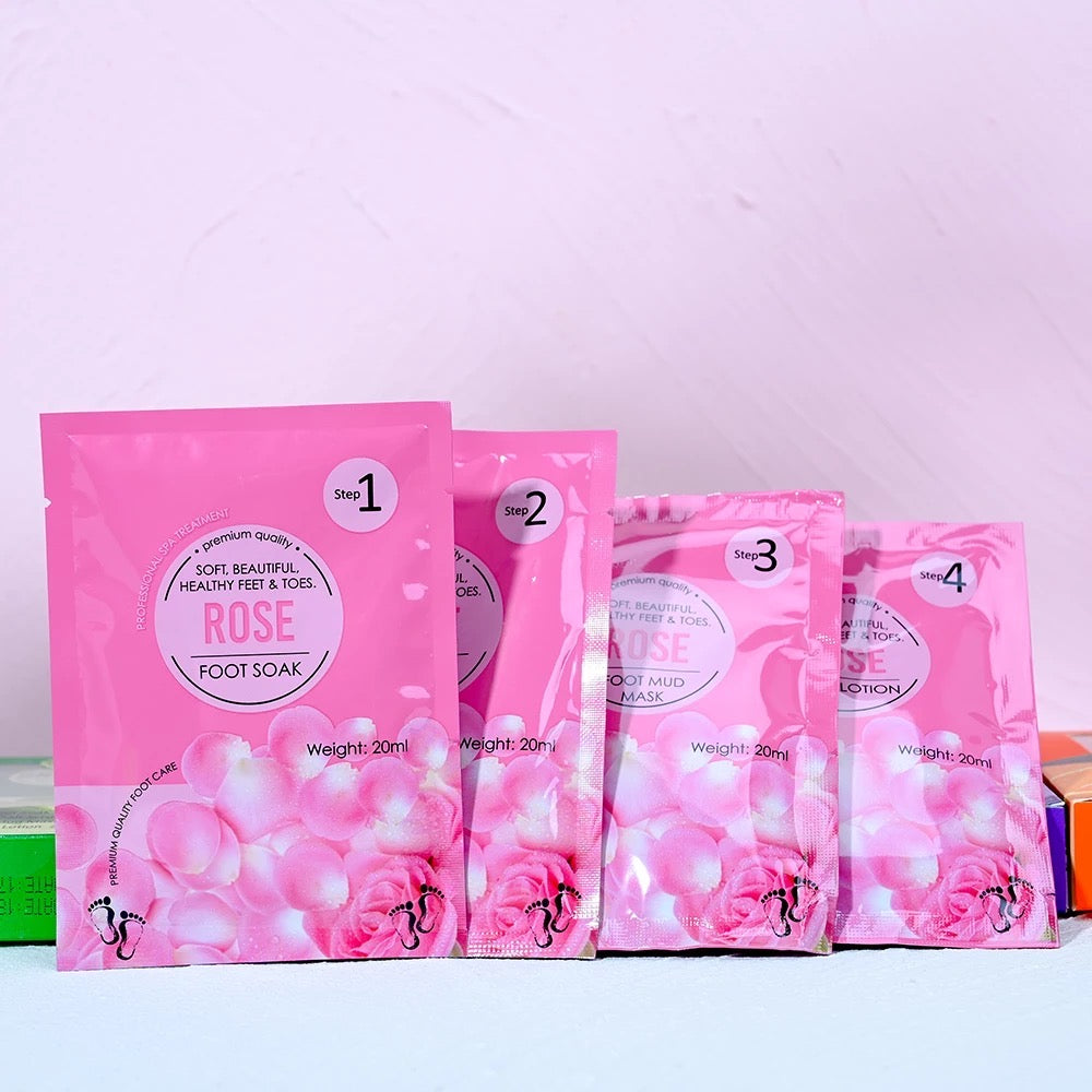 4in1 Rose Foot Soak Set