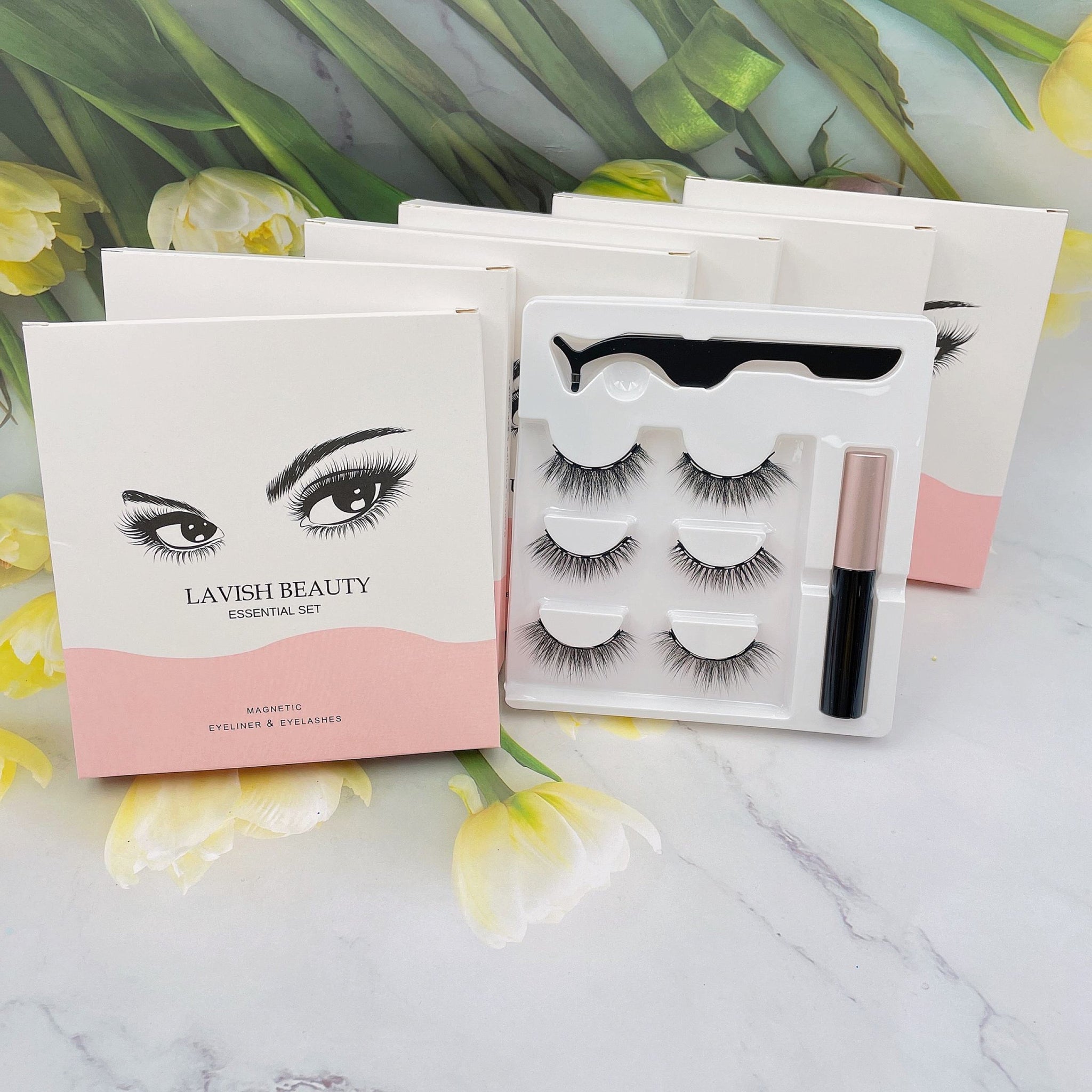 Magnetic Strip Lashes Set - Essential