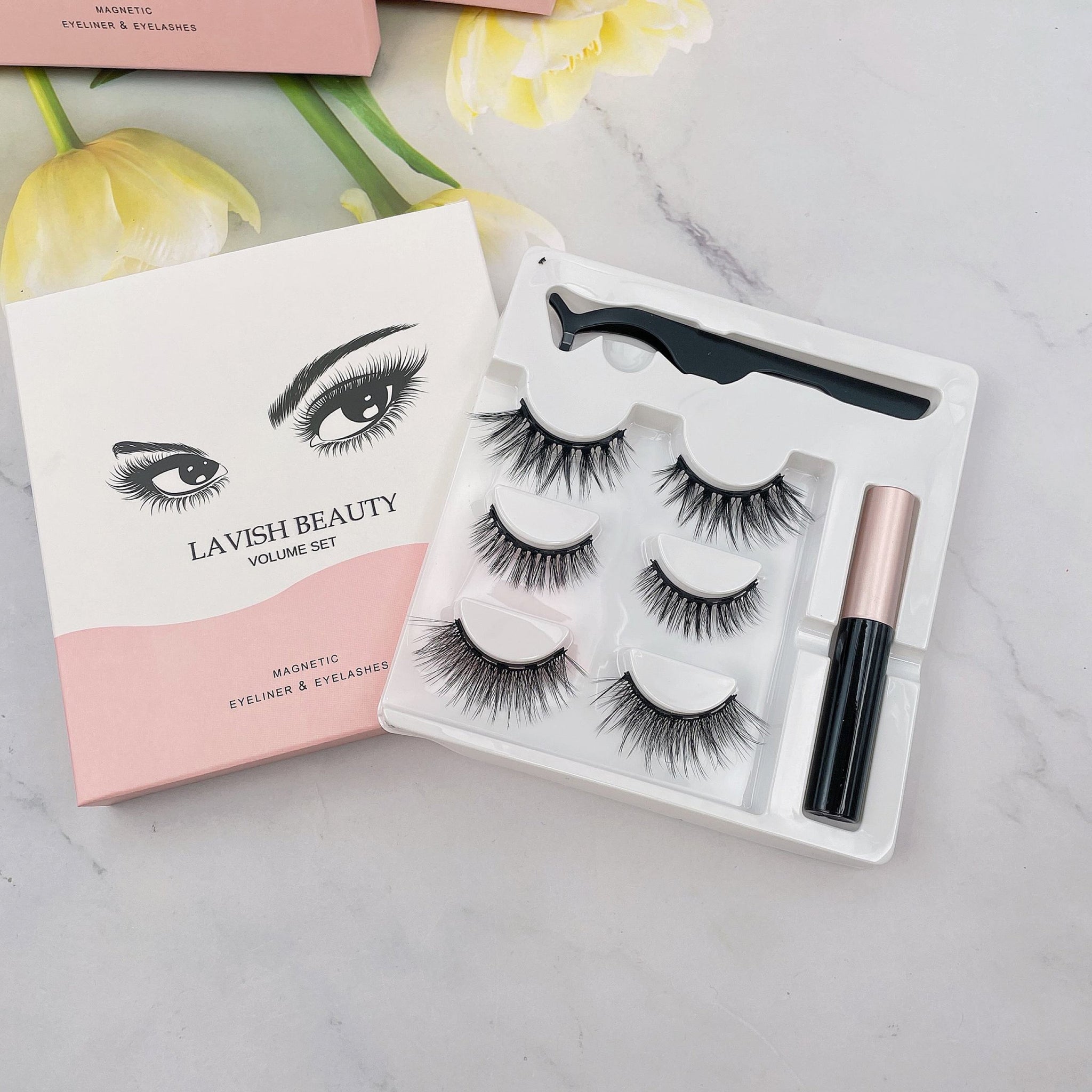 Magnetic Strip Lashes Set - Volume