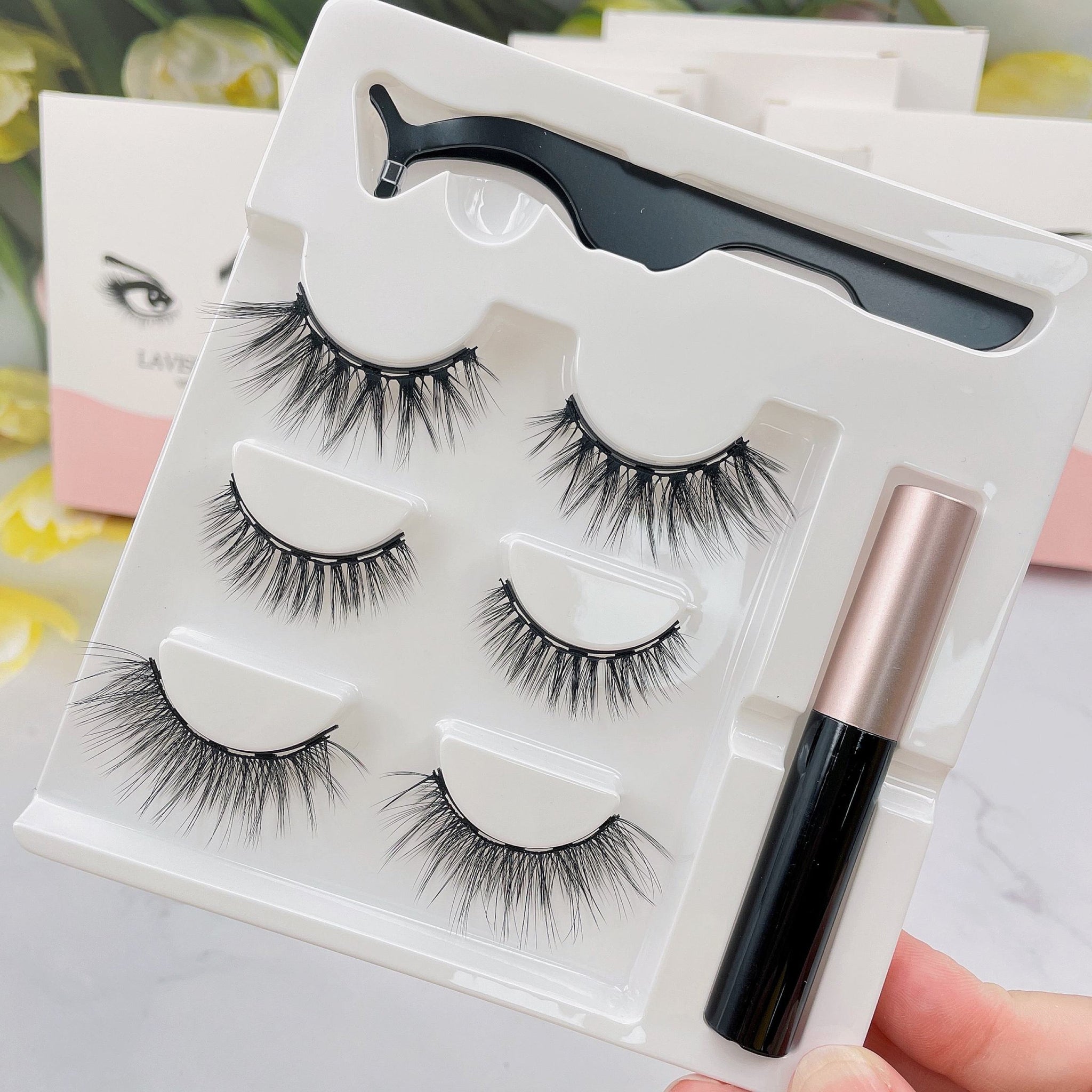 Magnetic Strip Lashes Set - Volume