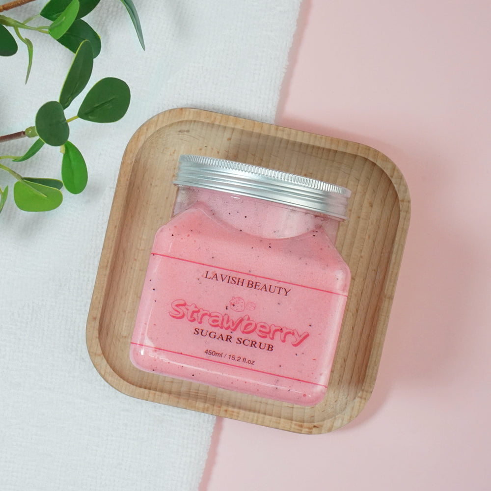 Strawberry Sugar Face & Body Scrub