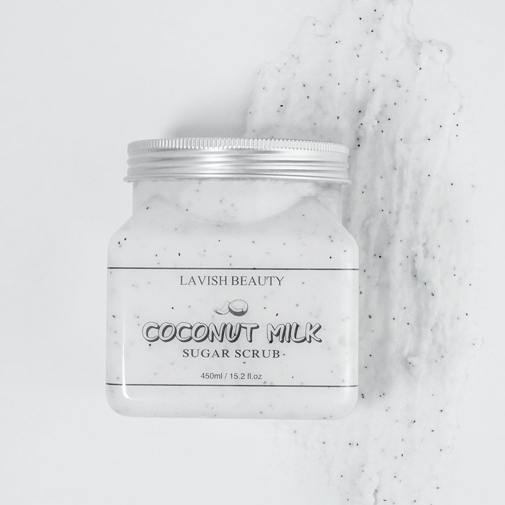 Coconut Milk Sugar Face & Body Scrub